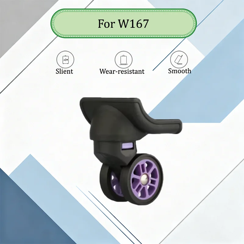 For W167 Wear-Resistant Luggage Replacement Wheels 360° Silent Swivel Casters Universal Fit for Suitcase Repair Parts
For W167 Wear-Resistant Luggage Replacement Wheels 360° Silent Swivel Casters Universal Fit for Suitcase Repair Parts