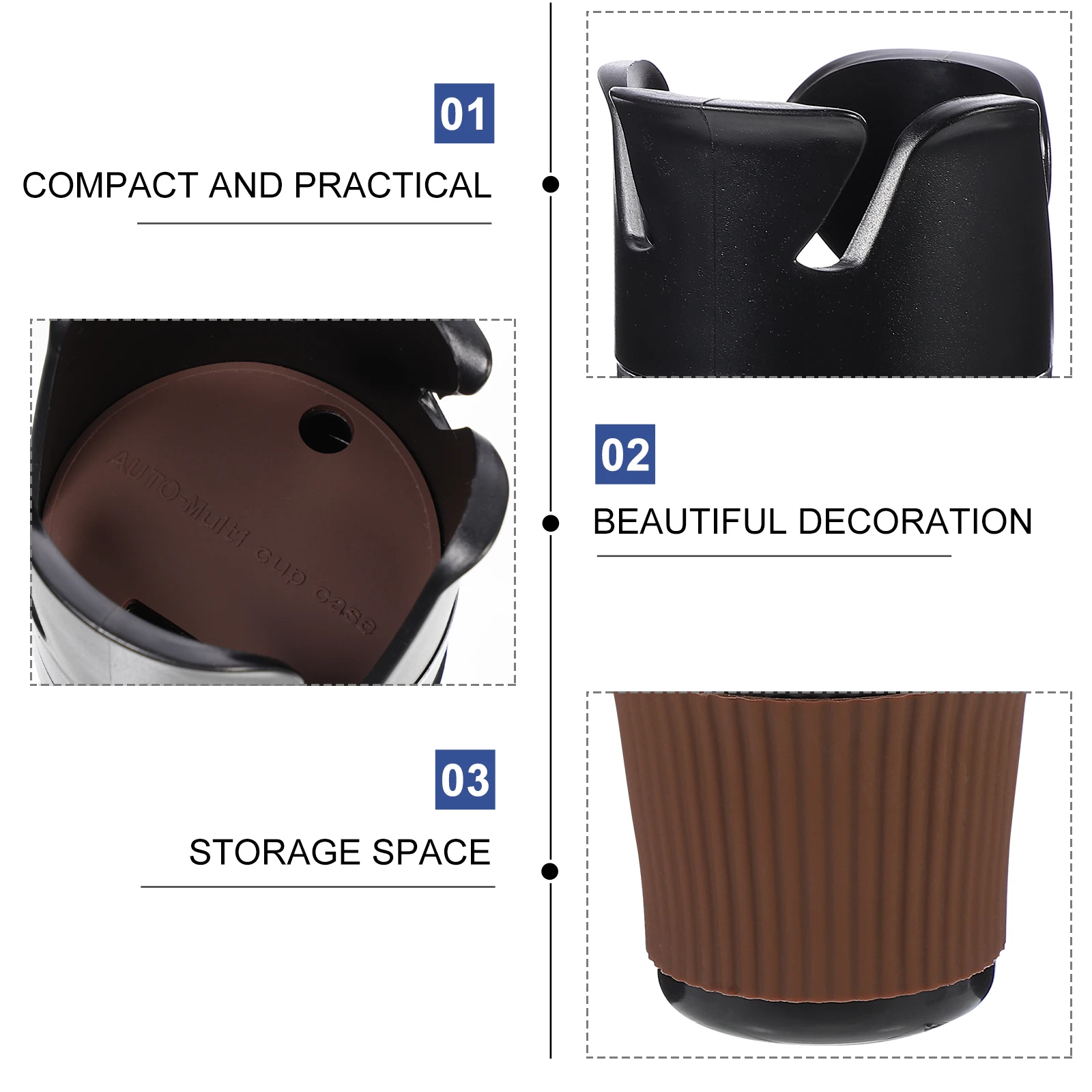 Car Cup Holder ABS Multi Storage Phone Key Sunglasses Pen 360 Degree Rotation Durable Vehicle Drink Case Holder
Car Cup Holder ABS Multi Storage Phone Key Sunglasses Pen 360 Degree Rotation Durable Vehicle Drink Case Holder