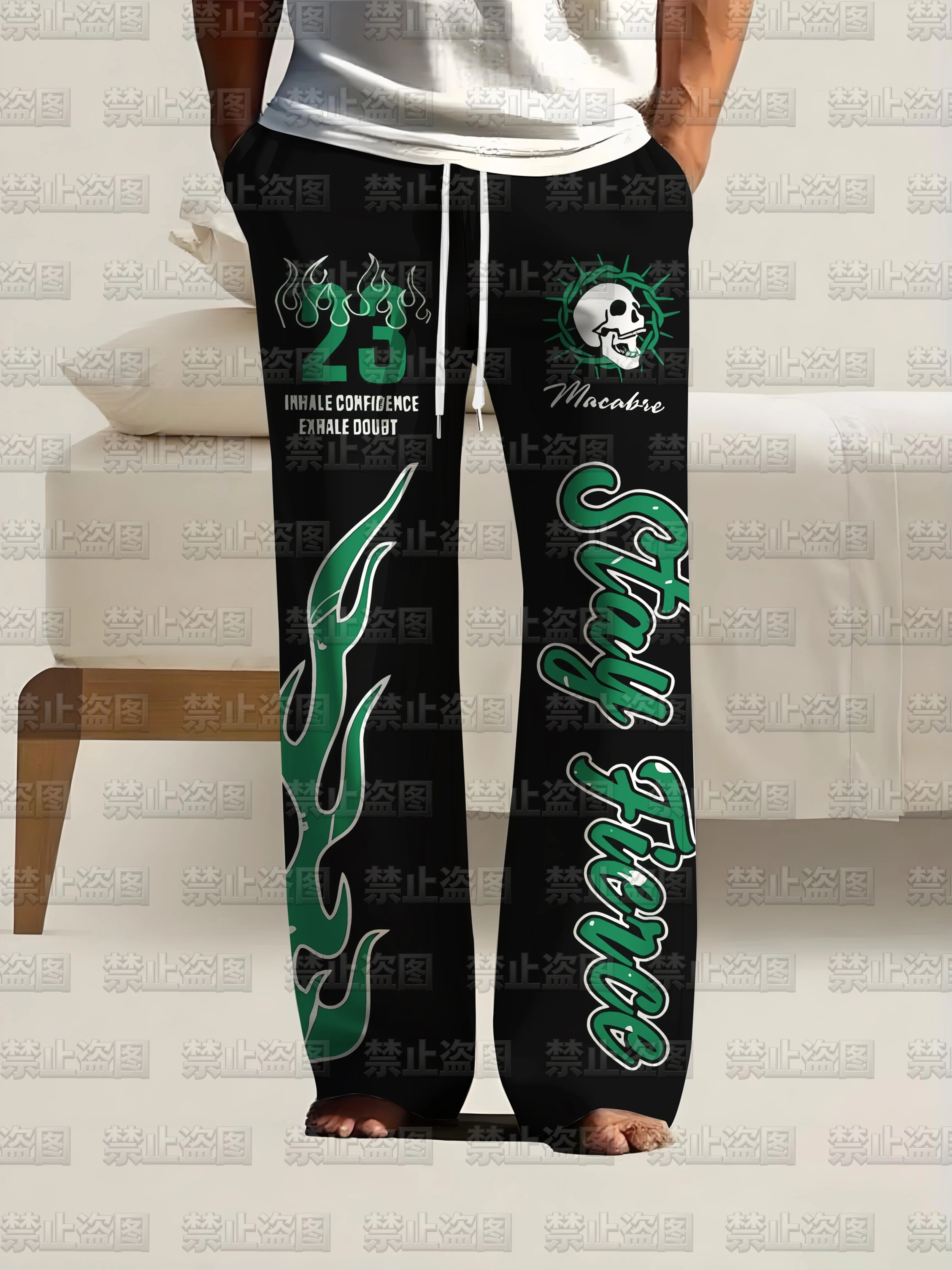 2026 Cool Flame and Skull Print Quick Drying Elastic Waist Loose Pants for Kids Lightweight Streetwear Trousers with Attitude
2026 Cool Flame and Skull Print Quick Drying Elastic Waist Loose Pants for Kids Lightweight Streetwear Trousers with Attitude