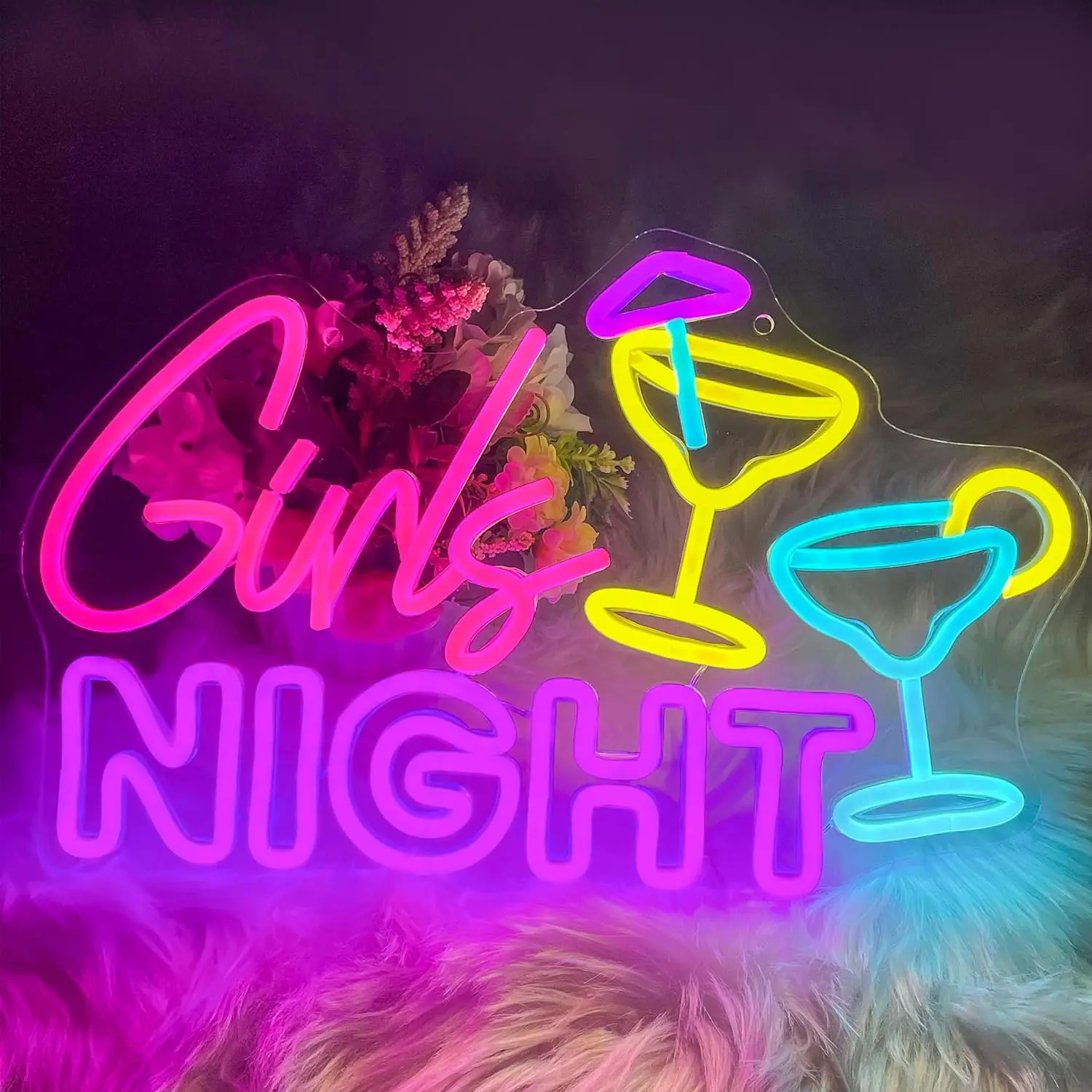 Girls Night Neon Sign For Wall Decor LED Neon Light For Cocktail Wall USB Powered Bar Decor Girl Party Decor Girls Birthday Gift
Girls Night Neon Sign For Wall Decor LED Neon Light For Cocktail Wall USB Powered Bar Decor Girl Party Decor Girls Birthday Gift