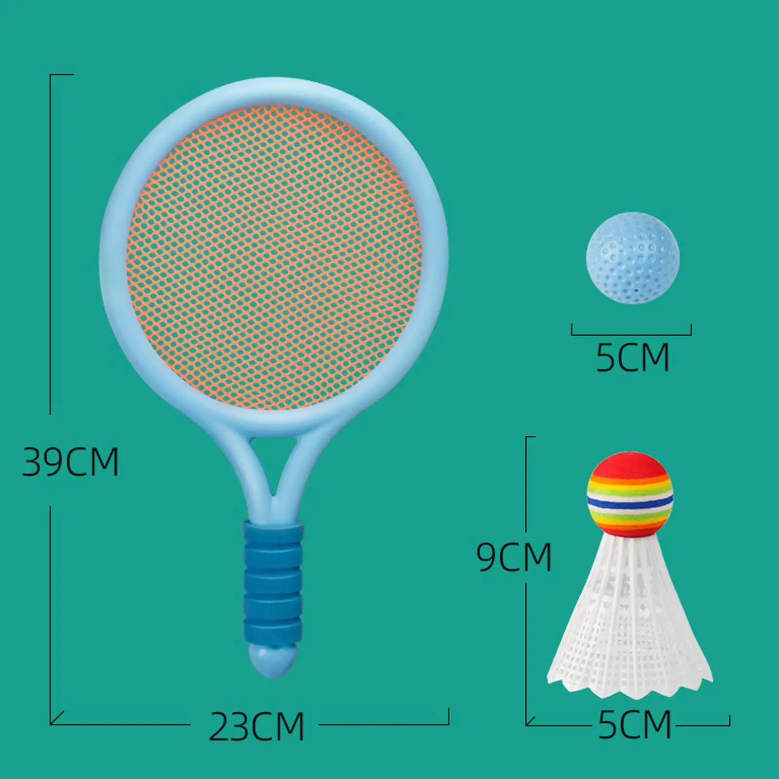 Children's Badminton Tennis Racket, Ball Shuttlecock Racket Double Sports Game
Children's Badminton Tennis Racket, Ball Shuttlecock Racket Double Sports Game