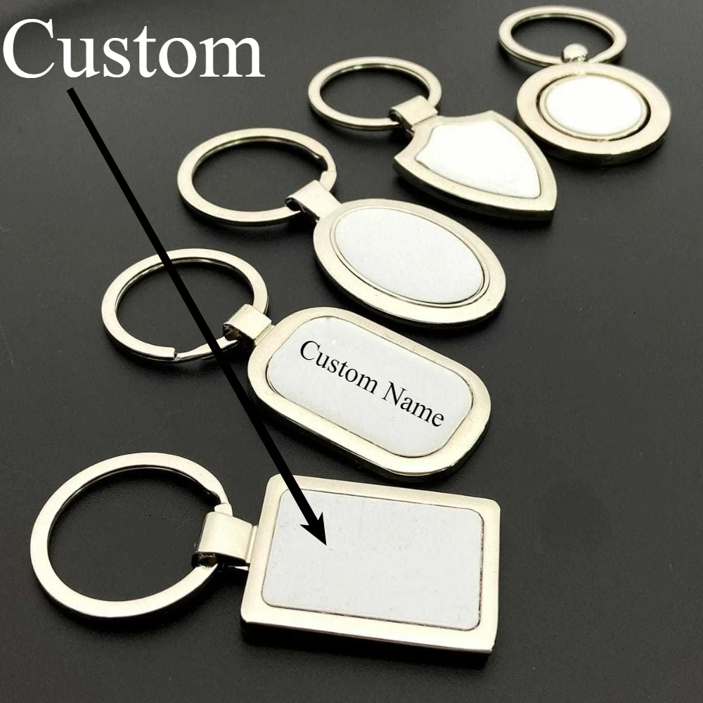 Custom Name Silver Surface Stainless Steel Keychain Laser Key Ring Anniversary for Gift Engraved Sided Text Keyring Couple
Custom Name Silver Surface Stainless Steel Keychain Laser Key Ring Anniversary for Gift Engraved Sided Text Keyring Couple