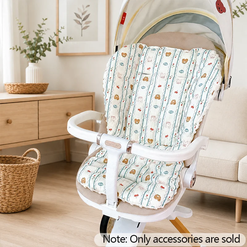 Cartoon Bear Baby Stroller Cushion, Soft and Comfortable Material, Newborn Safety Seat Cushion, Baby Stroller Soft Pad
Cartoon Bear Baby Stroller Cushion, Soft and Comfortable Material, Newborn Safety Seat Cushion, Baby Stroller Soft Pad