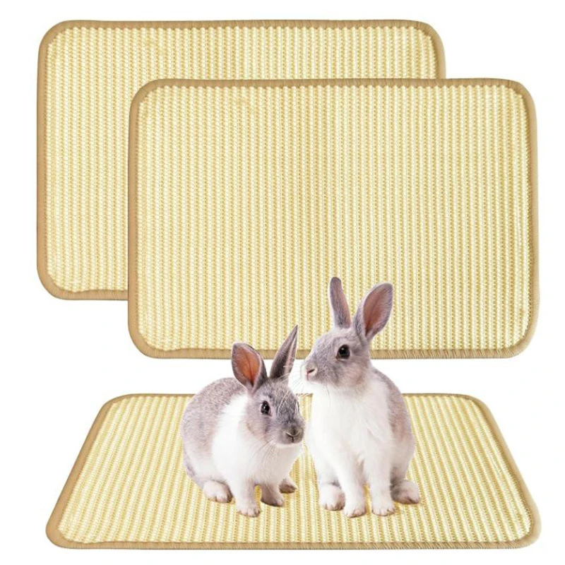 New Pet凉Summer washable rabbit rattan mat, cool and breathable, durable sisal mat
New Pet凉Summer washable rabbit rattan mat, cool and breathable, durable sisal mat