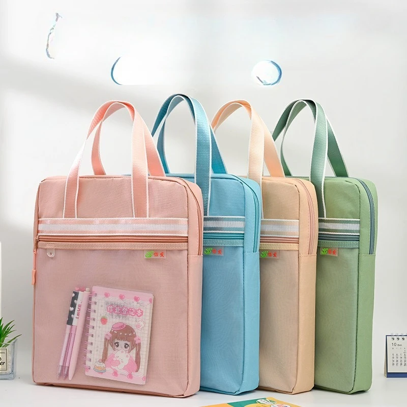 Double-layer student tutoring bag, portable storage bag, canvas book A4 file bag, information test paper book bag
Double-layer student tutoring bag, portable storage bag, canvas book A4 file bag, information test paper book bag