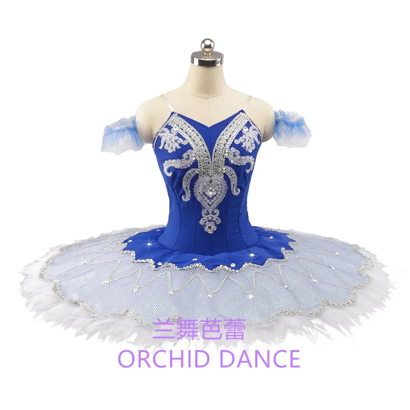 Fine Pattern Professional Kids Girls Stage Dance Costumes Blue Classic Ballet Tutu
Fine Pattern Professional Kids Girls Stage Dance Costumes Blue Classic Ballet Tutu