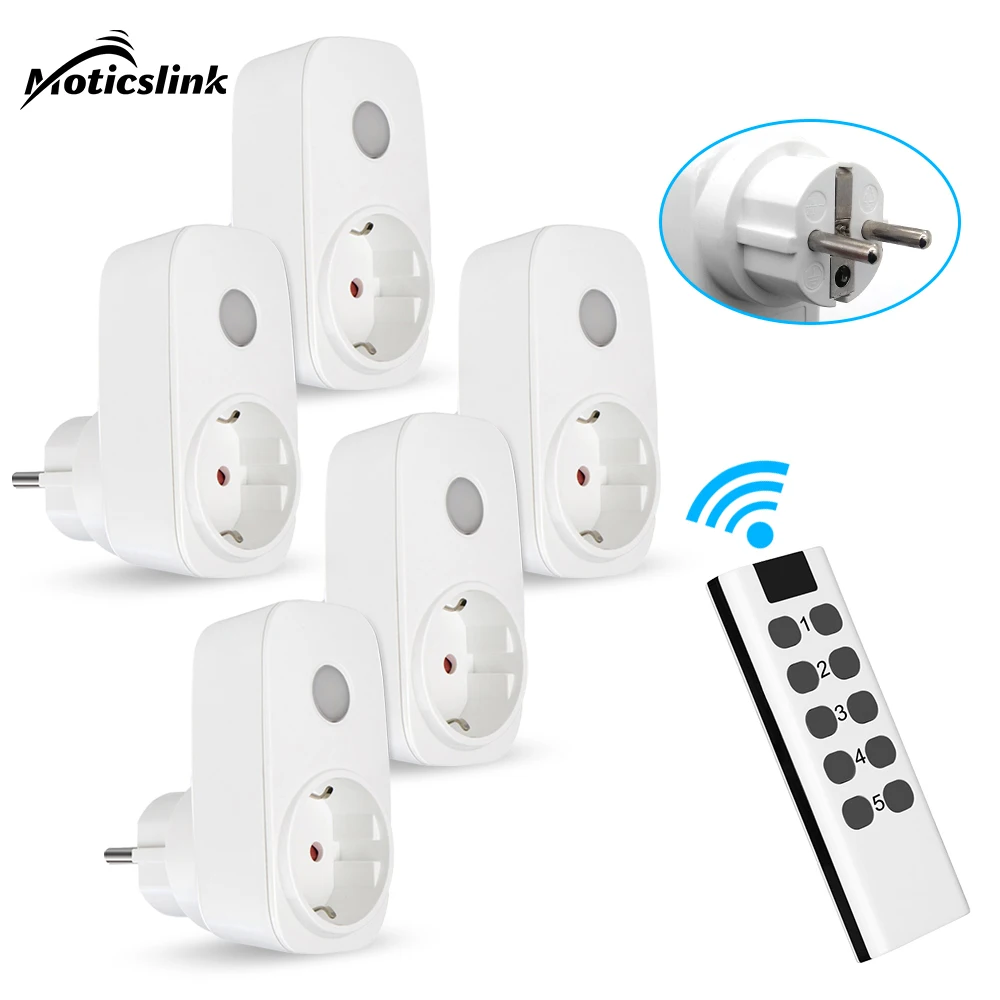 French EU Socket 433Mhz Universal Remote Control Switch Power Plug RF Controller 16A Programmable Outlets Smart Home Assistant
French EU Socket 433Mhz Universal Remote Control Switch Power Plug RF Controller 16A Programmable Outlets Smart Home Assistant