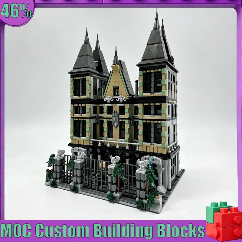2505 PCS Malfoy Manor Modular MOC Model Custom Puzzle Architecture DIY Assembly Educational Toy Gift Collection Popular Blocks
2505 PCS Malfoy Manor Modular MOC Model Custom Puzzle Architecture DIY Assembly Educational Toy Gift Collection Popular Blocks