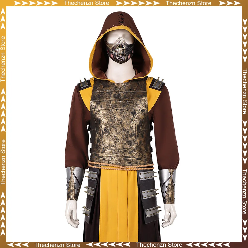 Fancy Dress Mortal Kombat Hell Scorpion Cosplay For Men Clothing Mask Game MK2 Costume Accessories Halloween Man Party Outfits
Fancy Dress Mortal Kombat Hell Scorpion Cosplay For Men Clothing Mask Game MK2 Costume Accessories Halloween Man Party Outfits