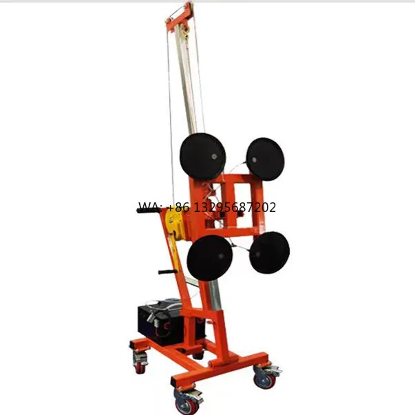 Four Suction Cups 360 Degree Automatic Electrical Vacuum Sucker Curved Glass Lifting Equipment
Four Suction Cups 360 Degree Automatic Electrical Vacuum Sucker Curved Glass Lifting Equipment