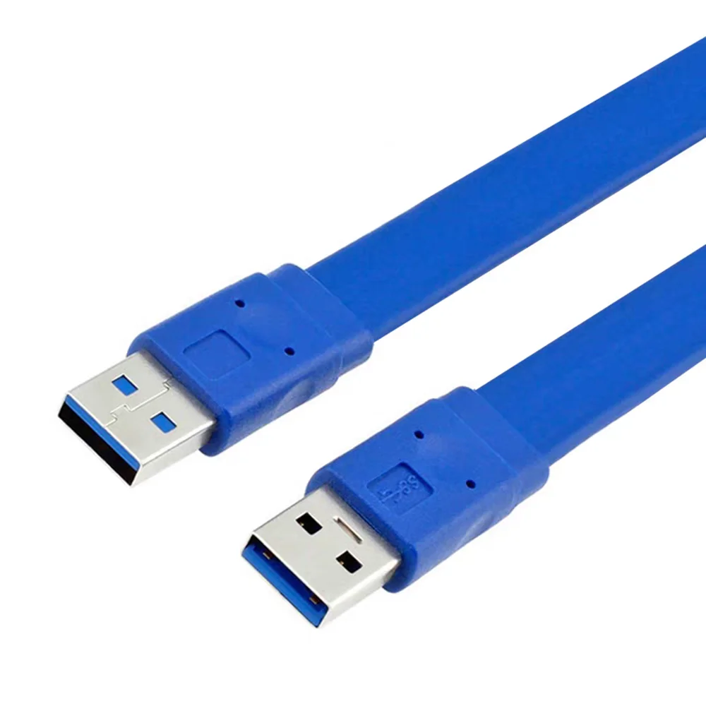 USB3.0 extension cable 0.6m 1.5m suitable for high-speed data transmission and charging of computers Flat cable
USB3.0 extension cable 0.6m 1.5m suitable for high-speed data transmission and charging of computers Flat cable