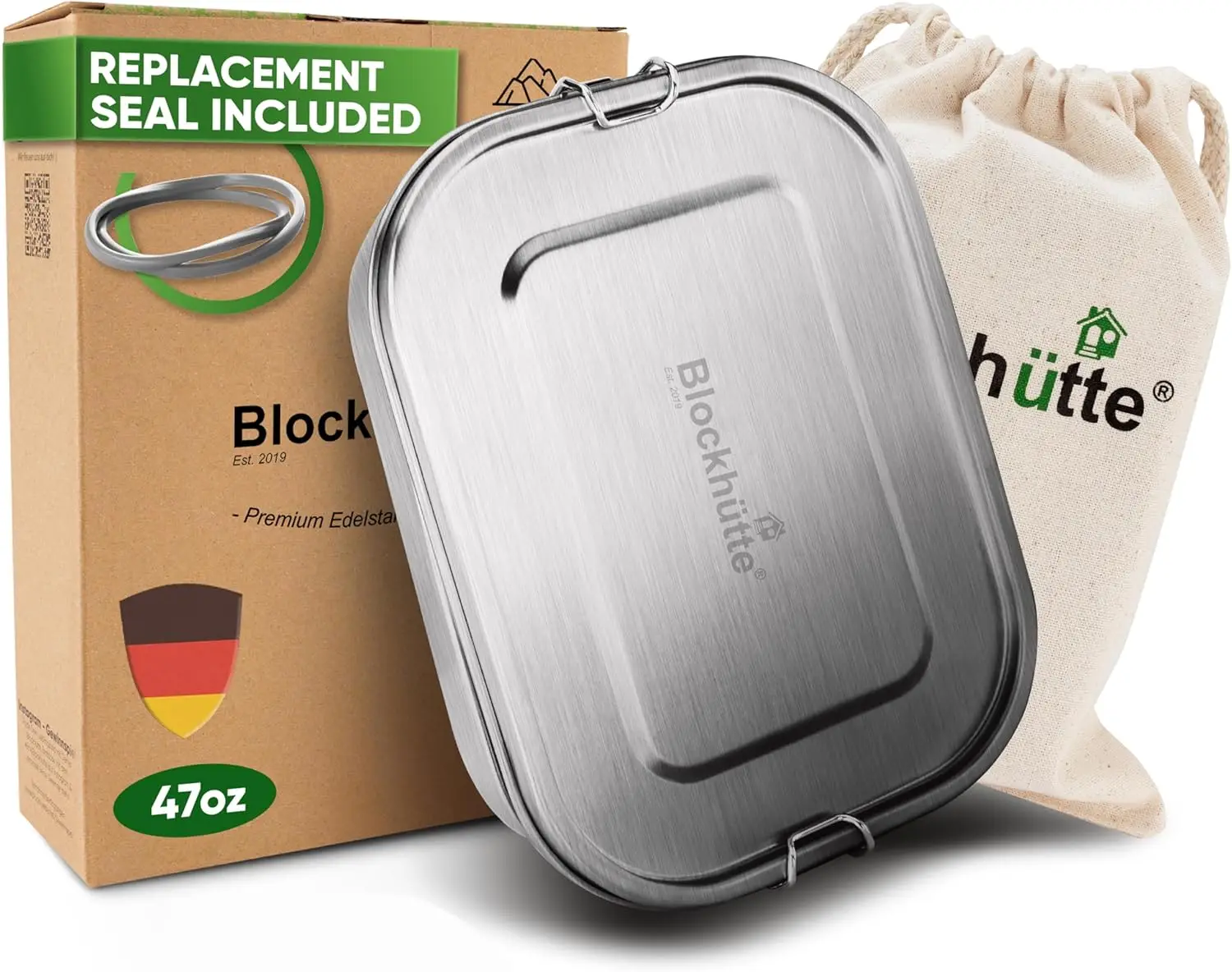 Ланч-бокс из нержавеющей стали с 3 отделениями, 47 унций, герметичный контейнер для путешествий и работы
Ланч-бокс из нержавеющей стали с 3 отделениями, 47 унций, герметичный контейнер для путешествий и работы