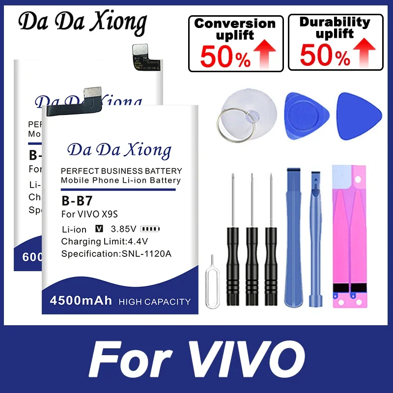 B-F9 B-C2 B-D1 B-M2 B-B0 B-B7 B-A0 Battery For VIVO Xplay V3 V3ma 6 Z6 X20 X20A X9S X9SL Plus Max IQOO 6G 8G 12G V1824BA V1824A
B-F9 B-C2 B-D1 B-M2 B-B0 B-B7 B-A0 Battery For VIVO Xplay V3 V3ma 6 Z6 X20 X20A X9S X9SL Plus Max IQOO 6G 8G 12G V1824BA V1824A
