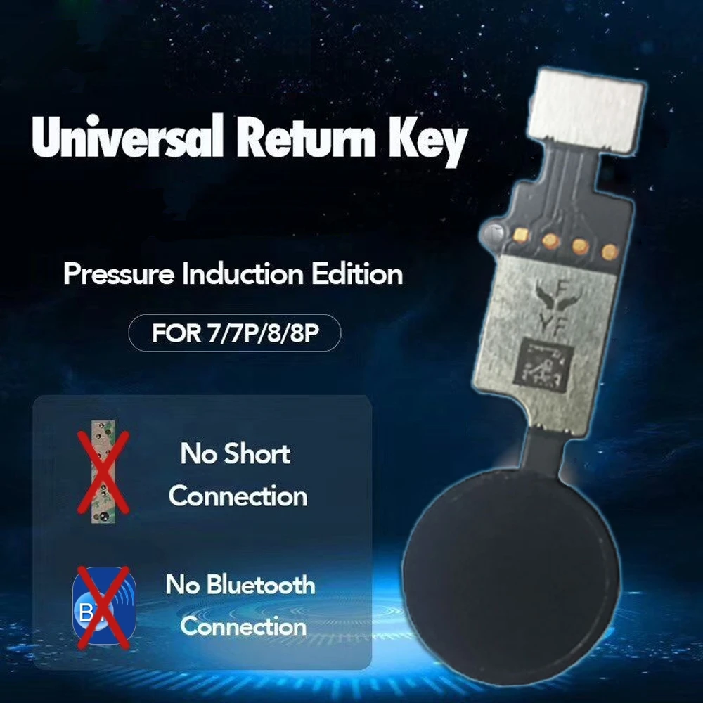 Home Button (5th gen) with Flex Cable for iPhone 8 Plus / 7 Plus / 8 / 7
Home Button (5th gen) with Flex Cable for iPhone 8 Plus / 7 Plus / 8 / 7