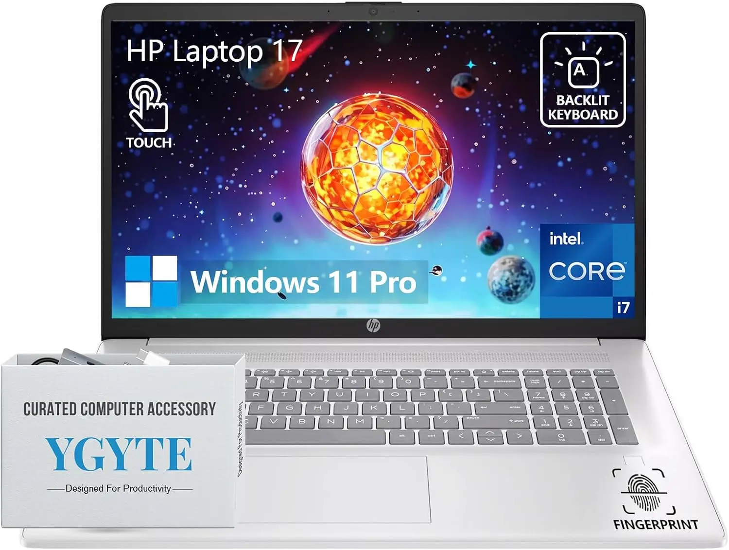 Ноутбук HP 17 с сенсорным экраном, 17.3-дюймовый HD+ сенсорный экран, Intel 10-ядерный процессор i7, Windows 11 Pro, с подсветкой
Ноутбук HP 17 с сенсорным экраном, 17.3-дюймовый HD+ сенсорный экран, Intel 10-ядерный процессор i7, Windows 11 Pro, с подсветкой