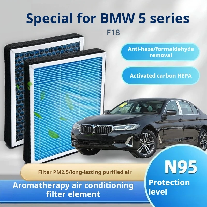 Car filter Aromatherapy Cabin Air Filter For BMW 5 Series 6Series 7Serie F18 F10 F11 F07 F06 523 528 530i 535 Auto Wearing Parts
Car filter Aromatherapy Cabin Air Filter For BMW 5 Series 6Series 7Serie F18 F10 F11 F07 F06 523 528 530i 535 Auto Wearing Parts