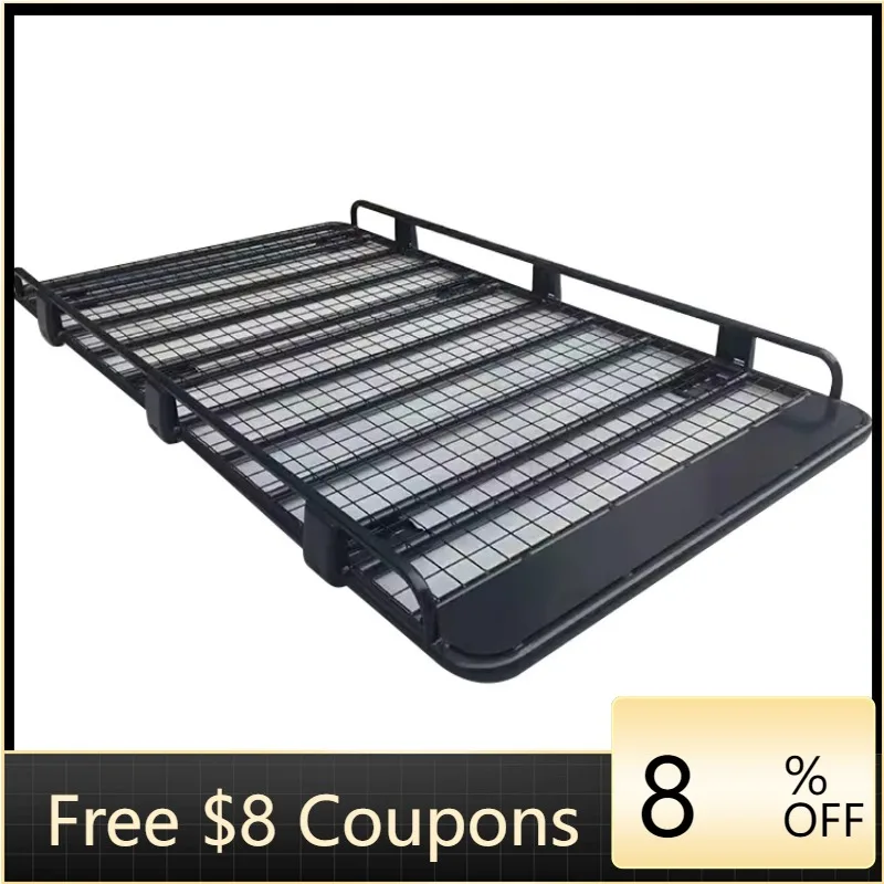 STLF High Quality Iron Steel Luggage Rack Universal Bars Basket Roof Rack Offroad
STLF High Quality Iron Steel Luggage Rack Universal Bars Basket Roof Rack Offroad