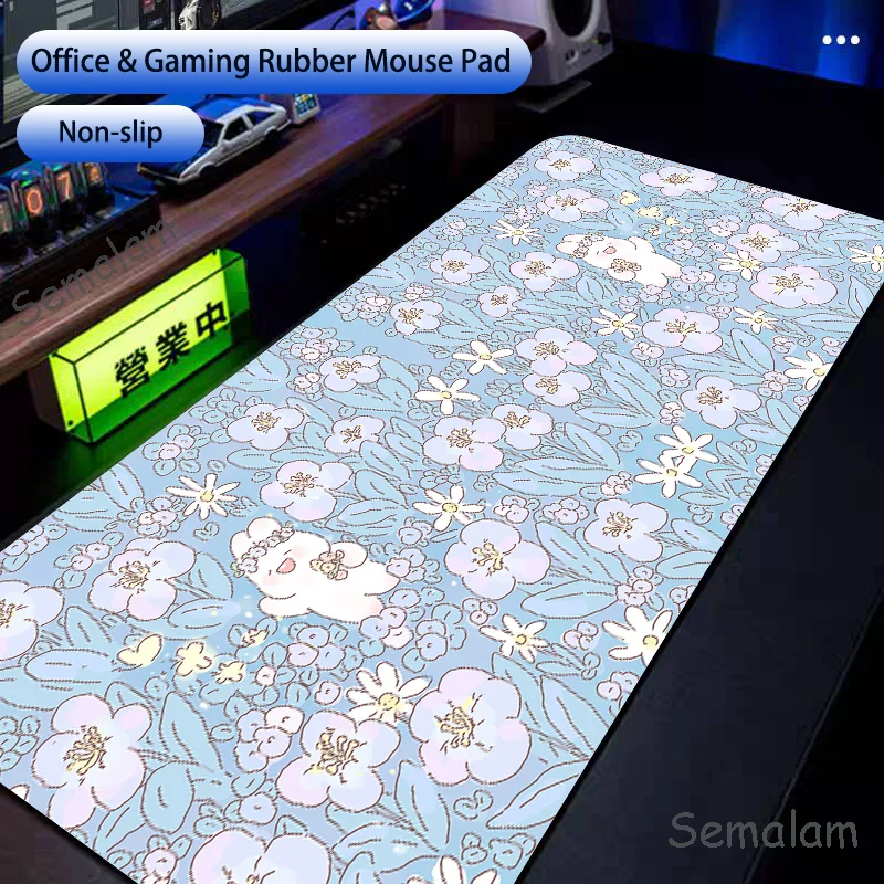 Bunny and Tulip Mouse Pad Cute Anime PC Desk Mat Non-slip Rubber Base Precise Seam Washable Kawaii Rubbit Pads for Gaming Office
Bunny and Tulip Mouse Pad Cute Anime PC Desk Mat Non-slip Rubber Base Precise Seam Washable Kawaii Rubbit Pads for Gaming Office