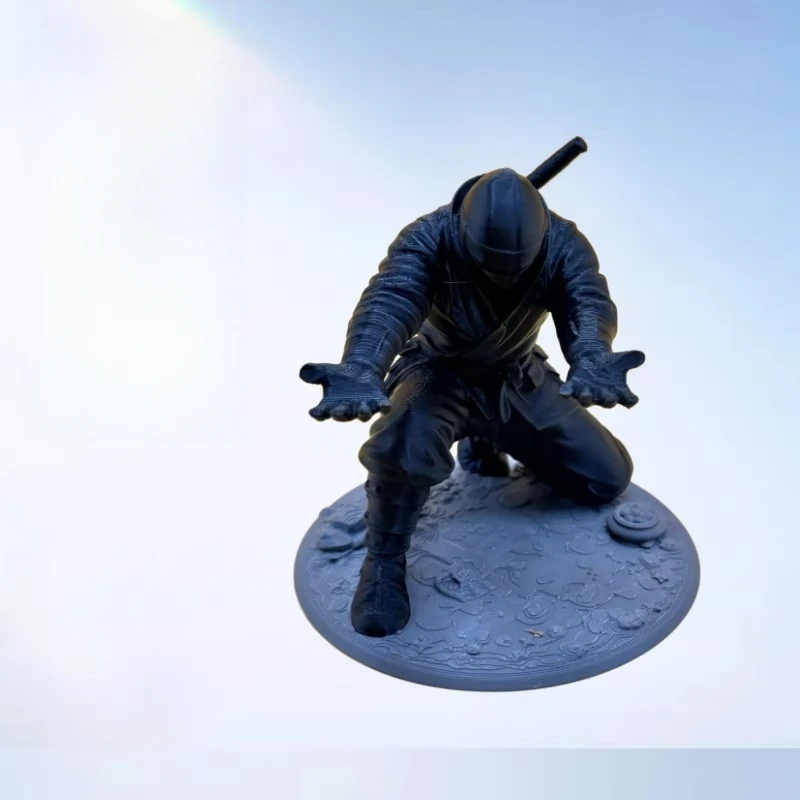 3D printed ninja pen holder - desktop storage piece, figurine, multi-functional pen holder, decorative item
3D printed ninja pen holder - desktop storage piece, figurine, multi-functional pen holder, decorative item