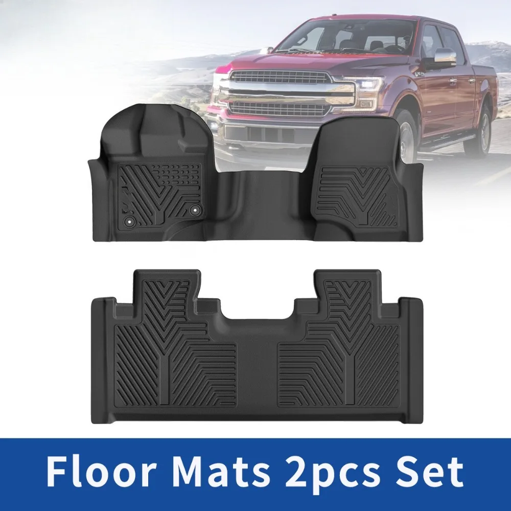 3D All Weather Floor Mats for 2015-2025 Ford F-150 SuperCab Waterproof TPE Liner
3D All Weather Floor Mats for 2015-2025 Ford F-150 SuperCab Waterproof TPE Liner