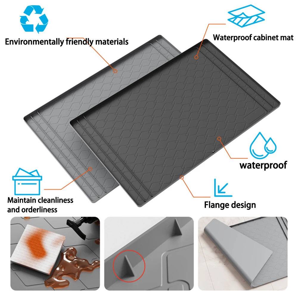 Sink mat Waterproof Non-slip silicone lining Surface kitchen Bathroom Cottage Sink finishing and storage Leak spill
Sink mat Waterproof Non-slip silicone lining Surface kitchen Bathroom Cottage Sink finishing and storage Leak spill