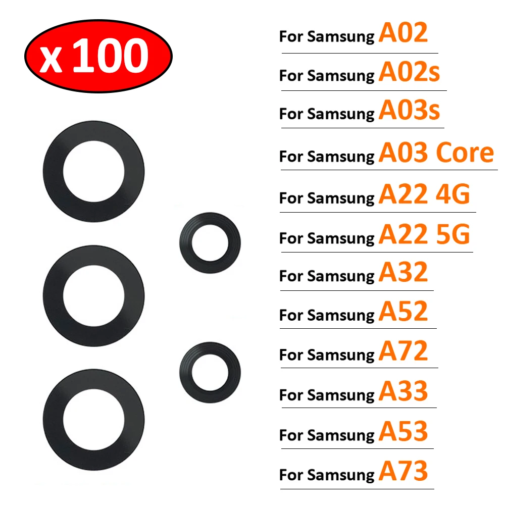 100 шт. стекло для камеры Samsung A03 Core A03s A22 4G 5G A32 A52 A72 A33 A53 A73 задняя камера стеклянный объектив на клейкой основе
100 шт. стекло для камеры Samsung A03 Core A03s A22 4G 5G A32 A52 A72 A33 A53 A73 задняя камера стеклянный объектив на клейкой основе