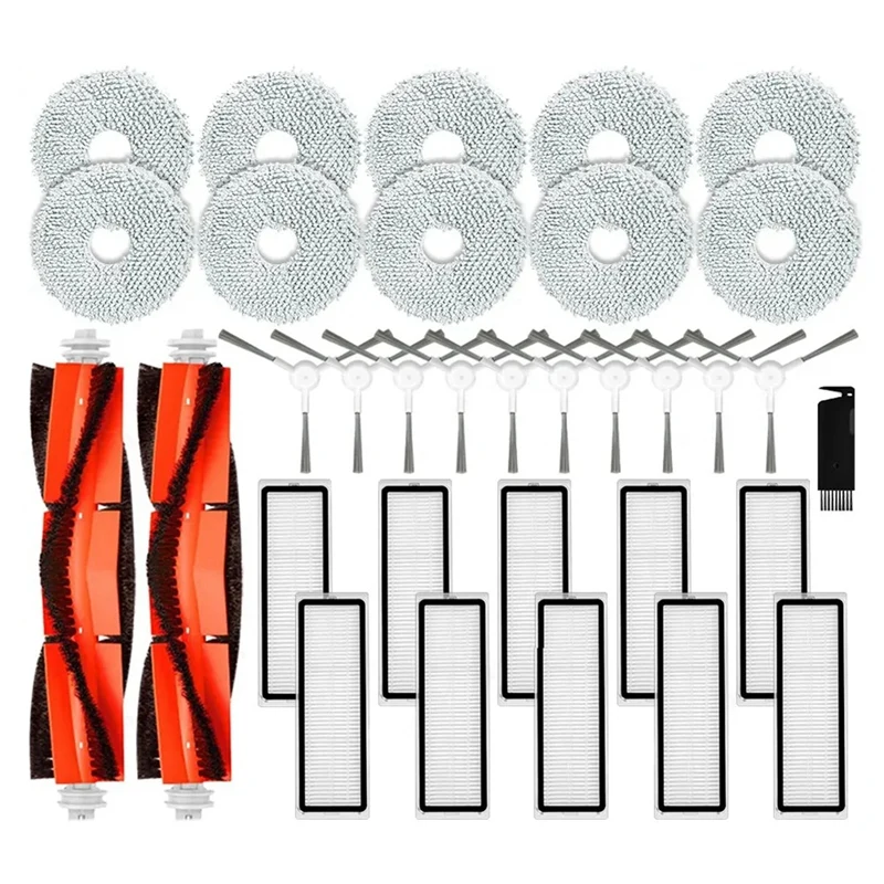 For Xiaomi Robot Vacuum S10+ / S10 Plus B105 Spare Parts Accessories Main Side Brush Hepa Filter Mop Cloth Rag
For Xiaomi Robot Vacuum S10+ / S10 Plus B105 Spare Parts Accessories Main Side Brush Hepa Filter Mop Cloth Rag