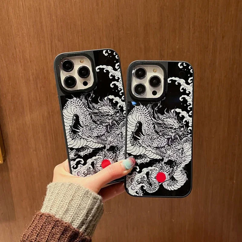 Mirror Surface Dragon Phone Case Cover for IPhone 11 12 13 14 15 Pro Max Case for IPhone 15 Pro Max
Mirror Surface Dragon Phone Case Cover for IPhone 11 12 13 14 15 Pro Max Case for IPhone 15 Pro Max