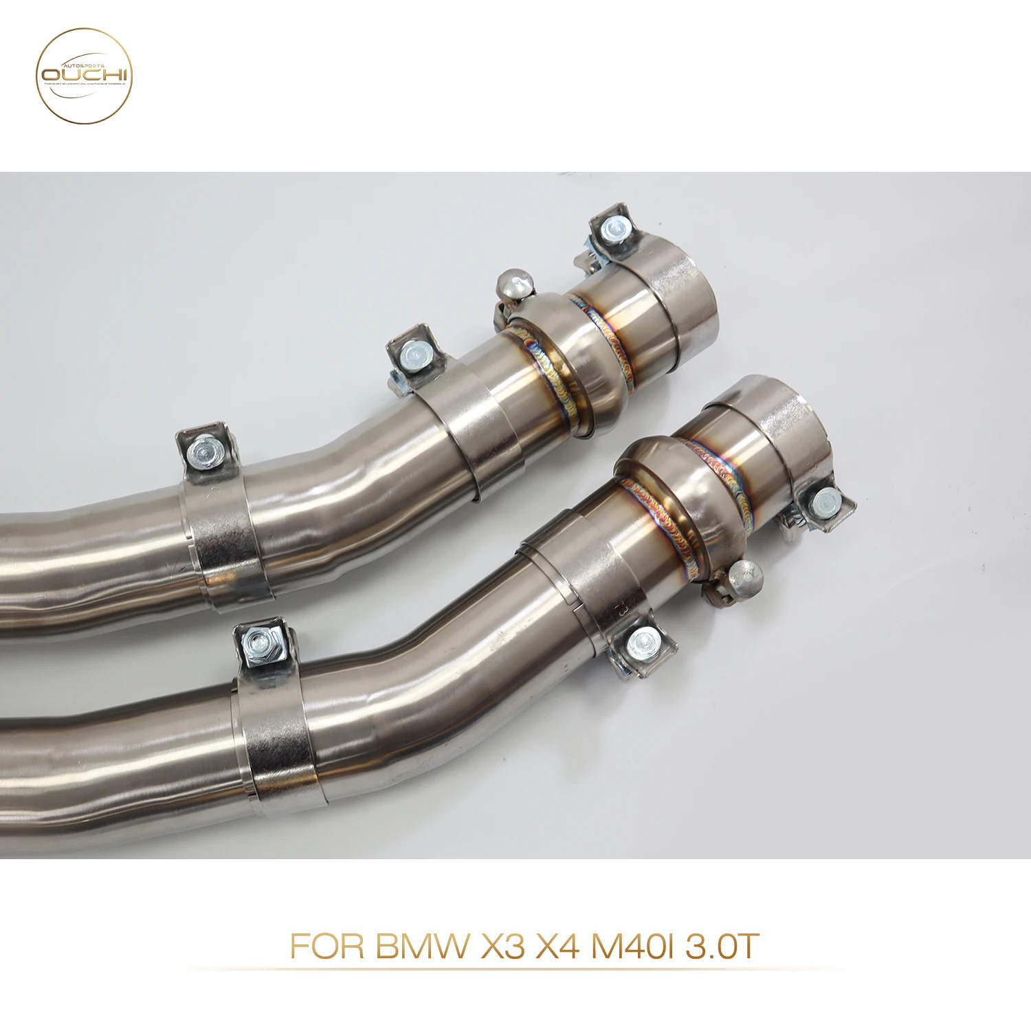 Ouchi Stainless Steel High Performance Middle Pipe for BMW X3 X4 M40I 3.0T Enhances Engine Sound And Power
Ouchi Stainless Steel High Performance Middle Pipe for BMW X3 X4 M40I 3.0T Enhances Engine Sound And Power