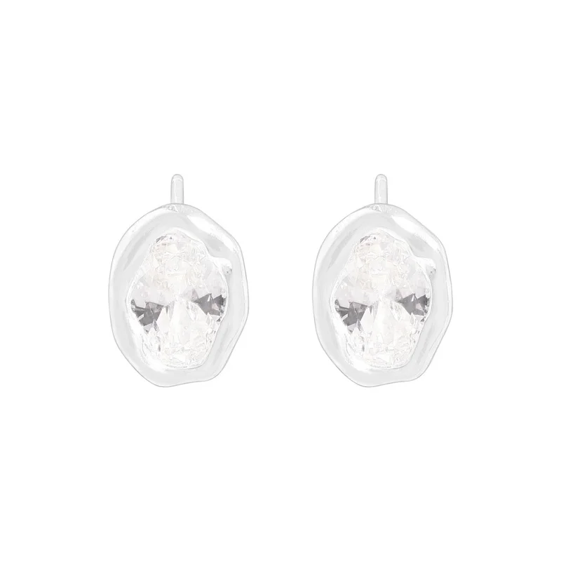 Light Luxury Niche Style Sterling Silver Oval Cubic Zirconia Stud Earrings - S925 Women's Wholesale Earrings
Light Luxury Niche Style Sterling Silver Oval Cubic Zirconia Stud Earrings - S925 Women's Wholesale Earrings