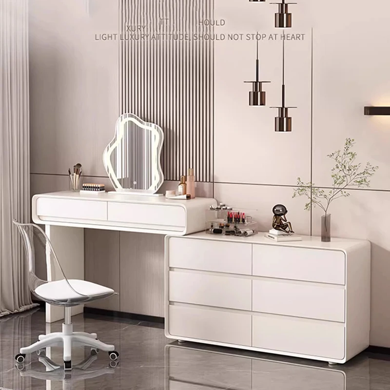Organizer White Dressing Table Mirror Luxury Bedroom Drawer Dressing Table European Girls Tocador De Maquillaje Furniture
Organizer White Dressing Table Mirror Luxury Bedroom Drawer Dressing Table European Girls Tocador De Maquillaje Furniture