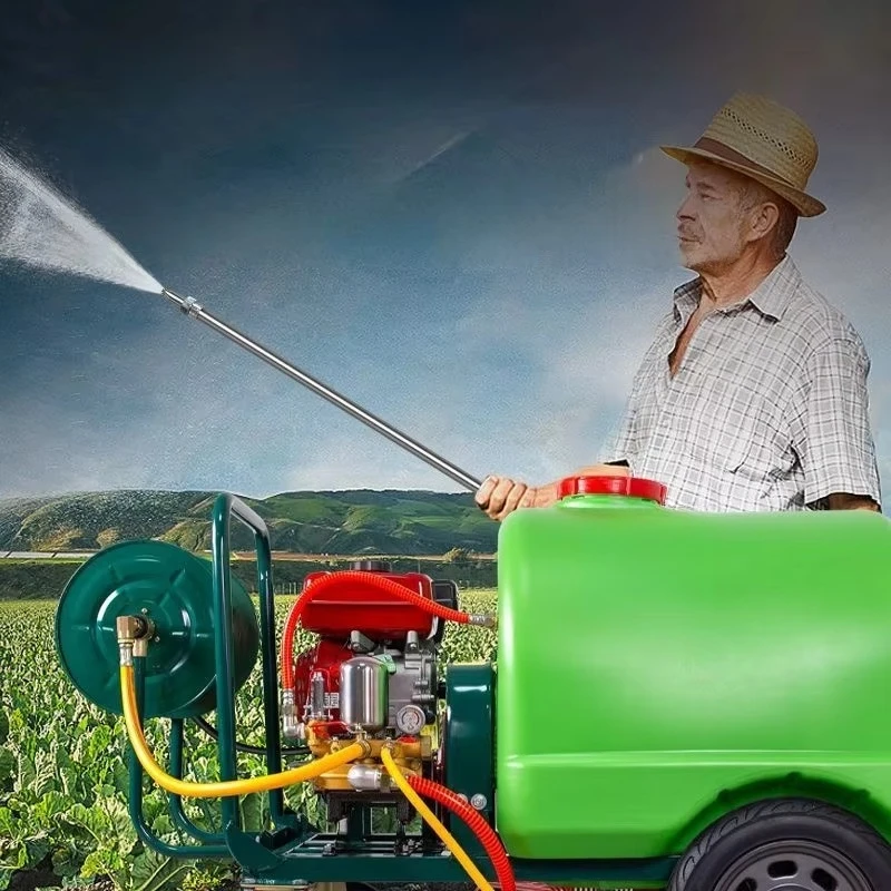 100 L Long-range Pesticide Sprayer Electric Disinfection and Watering Agricultural Trolley Engine Power Sprayer
100 L Long-range Pesticide Sprayer Electric Disinfection and Watering Agricultural Trolley Engine Power Sprayer