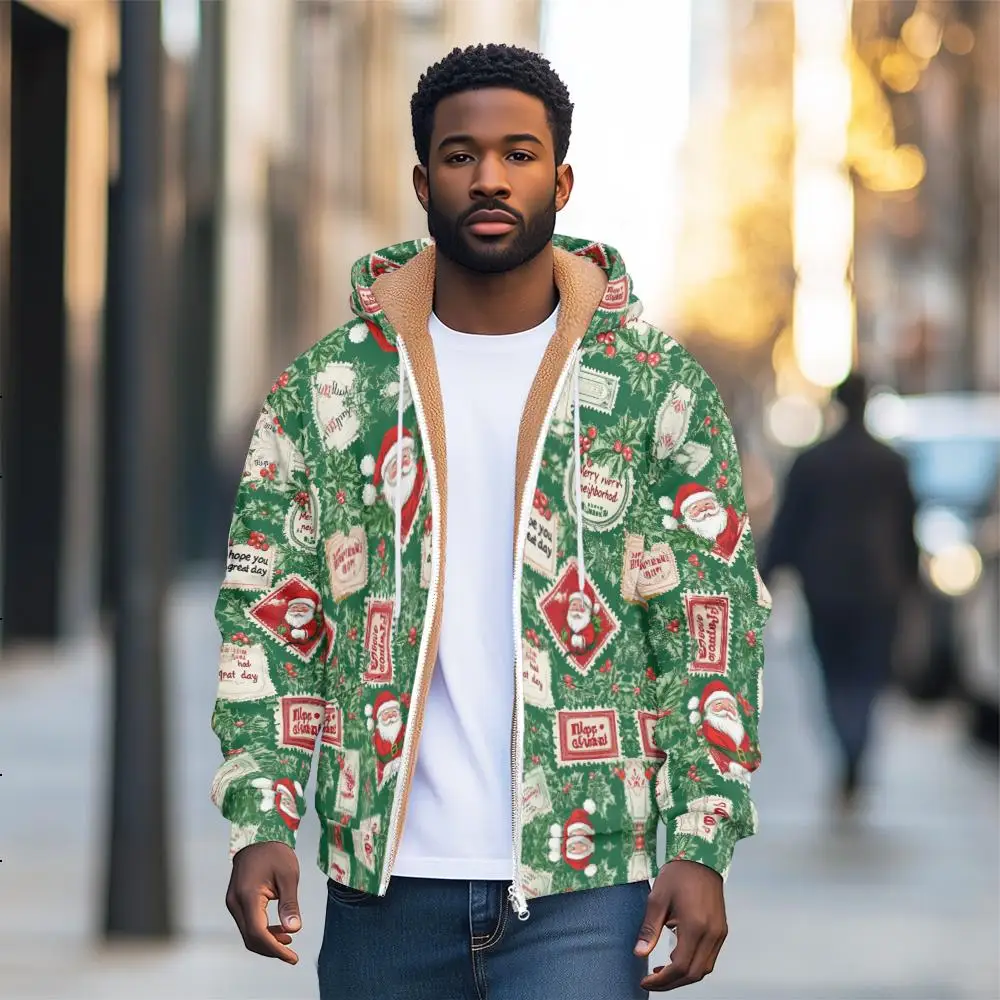 2024 Men's Casual Street Hoodie Jacket - Oversized Retro Zip-up Long Sleeve Coat
2024 Men's Casual Street Hoodie Jacket - Oversized Retro Zip-up Long Sleeve Coat