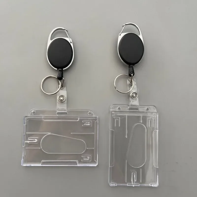 1PC Double Card Acrylic Plastic ID Badge Card Holder for Bank Credit Cards Protector Cardholder ID Card Cover Case
1PC Double Card Acrylic Plastic ID Badge Card Holder for Bank Credit Cards Protector Cardholder ID Card Cover Case