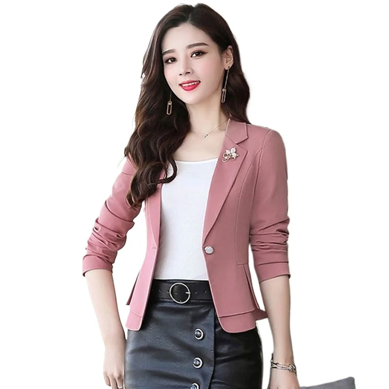 2025 Spring Autumn Women Blazers Short Coat Clothing New Slimming College Style Small Suit
2025 Spring Autumn Women Blazers Short Coat Clothing New Slimming College Style Small Suit