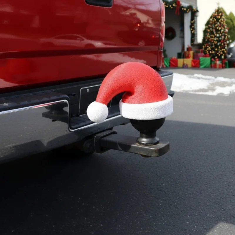 New Christmas Hat Trailer Hitch Ball Cover Trailer Coupling Cap 3D Printed Prevent Receiver Tube From Rusting Christmas Gift
New Christmas Hat Trailer Hitch Ball Cover Trailer Coupling Cap 3D Printed Prevent Receiver Tube From Rusting Christmas Gift