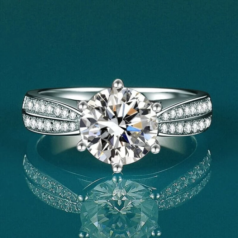 925 Sterling Silver Rings For woman Shining crystal adjustable size Fashion Gifts engagement wedding high quality Jewelry
925 Sterling Silver Rings For woman Shining crystal adjustable size Fashion Gifts engagement wedding high quality Jewelry