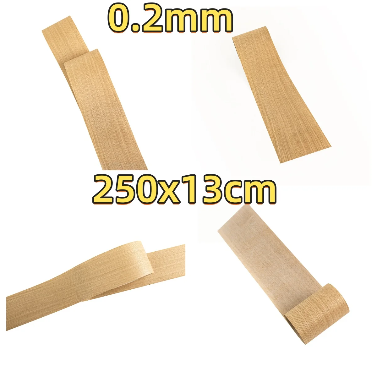 Natural White Oak Straight Grain Veneer, 0.2mm Thick, Size 250x13cm, Suitable For Gift Box And Furniture Refinishing.
Natural White Oak Straight Grain Veneer, 0.2mm Thick, Size 250x13cm, Suitable For Gift Box And Furniture Refinishing.