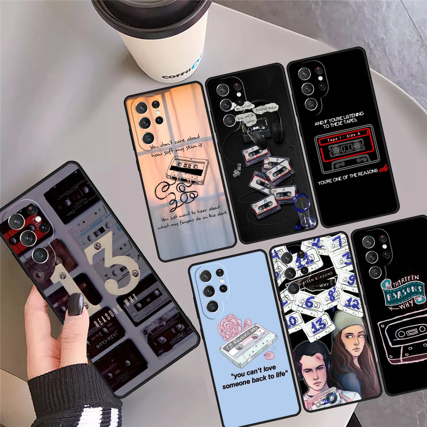 13 Thirteen Reasons Why Phone Case Cover Coque For Samsung Galaxy S24 S25 Ultra 23 S22 Plus S21 FE S20 Note 10 Pro Note 20
13 Thirteen Reasons Why Phone Case Cover Coque For Samsung Galaxy S24 S25 Ultra 23 S22 Plus S21 FE S20 Note 10 Pro Note 20