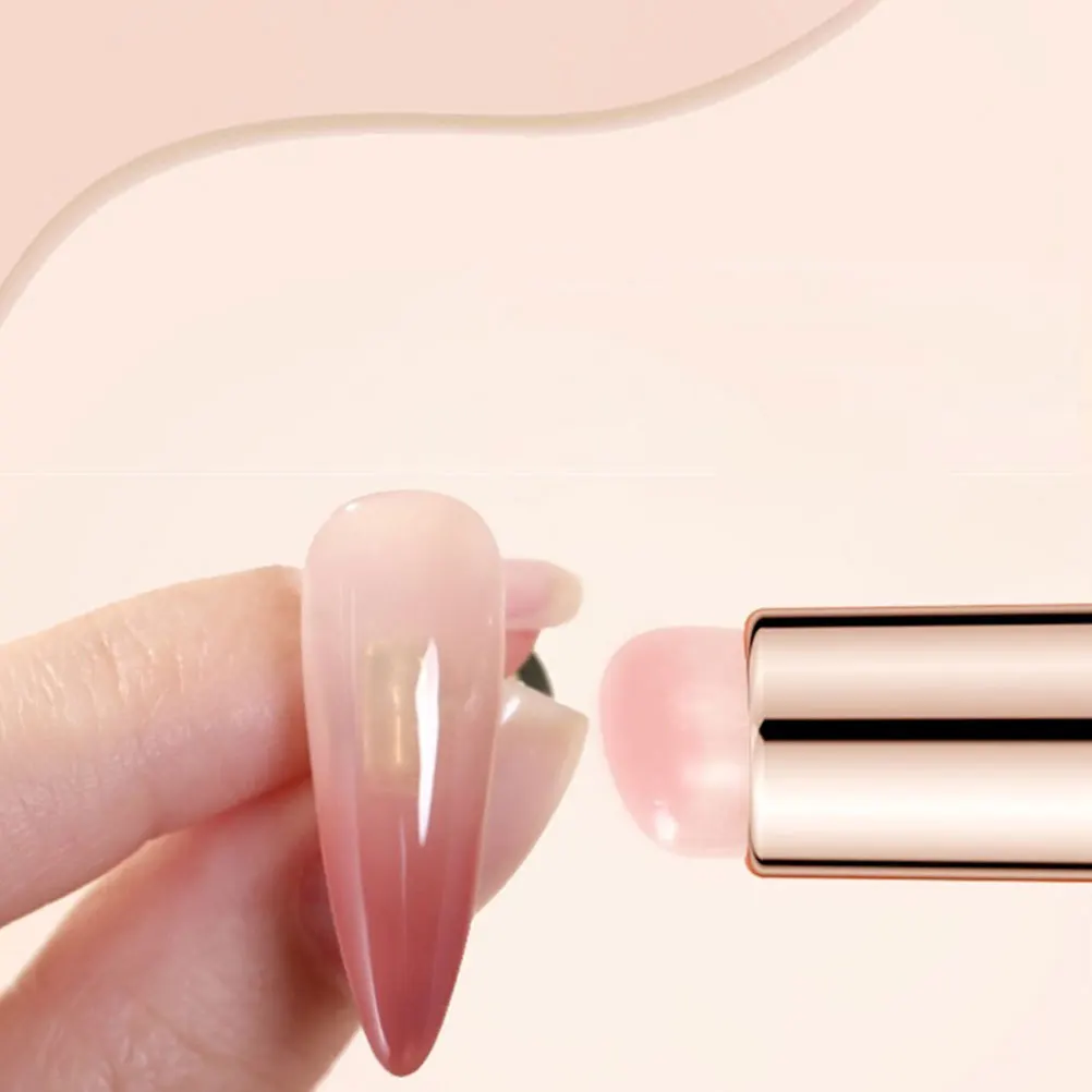 2 Pcs Professional Nail Brushes for Art Bright Colors Soft Silicone Powder Applicator Fine Workmanship Portable 
2 Pcs Professional Nail Brushes for Art Bright Colors Soft Silicone Powder Applicator Fine Workmanship Portable