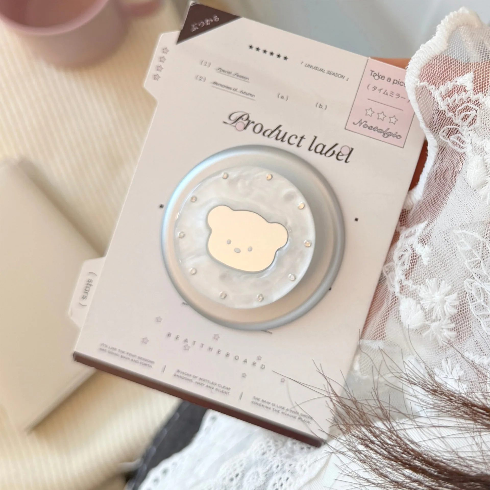 Cute Bear Magnetic Phone Grip Stand Folding Pearl Shell Inlaid Rhinestone Phone Holder Bracket Portable Finger Socket Cell Decor
Cute Bear Magnetic Phone Grip Stand Folding Pearl Shell Inlaid Rhinestone Phone Holder Bracket Portable Finger Socket Cell Decor