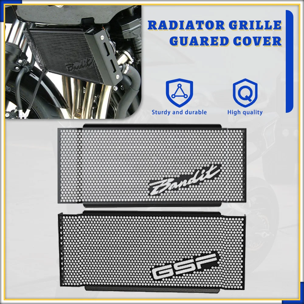 GSF 650 Motorcycle Accessories Radiator Guard Grille Protective Protector Grill Cover FOR SUZUKI GSF650 Bandit GSF650S 2007-2014
GSF 650 Motorcycle Accessories Radiator Guard Grille Protective Protector Grill Cover FOR SUZUKI GSF650 Bandit GSF650S 2007-2014