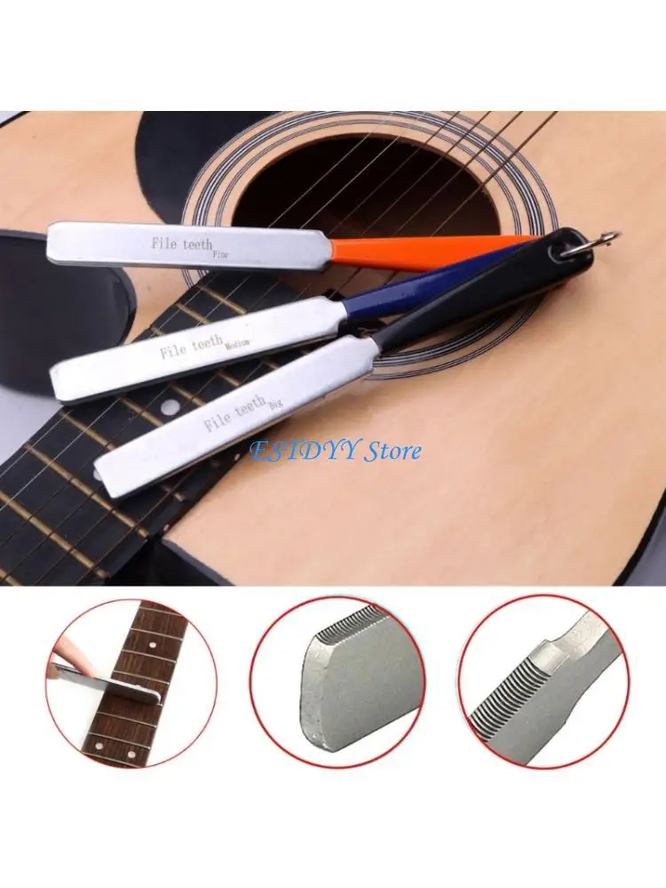 G6DE Guitar Fret Tool With 3 Files For Professional Luthiers And Handcaft Enthusiasts
G6DE Guitar Fret Tool With 3 Files For Professional Luthiers And Handcaft Enthusiasts