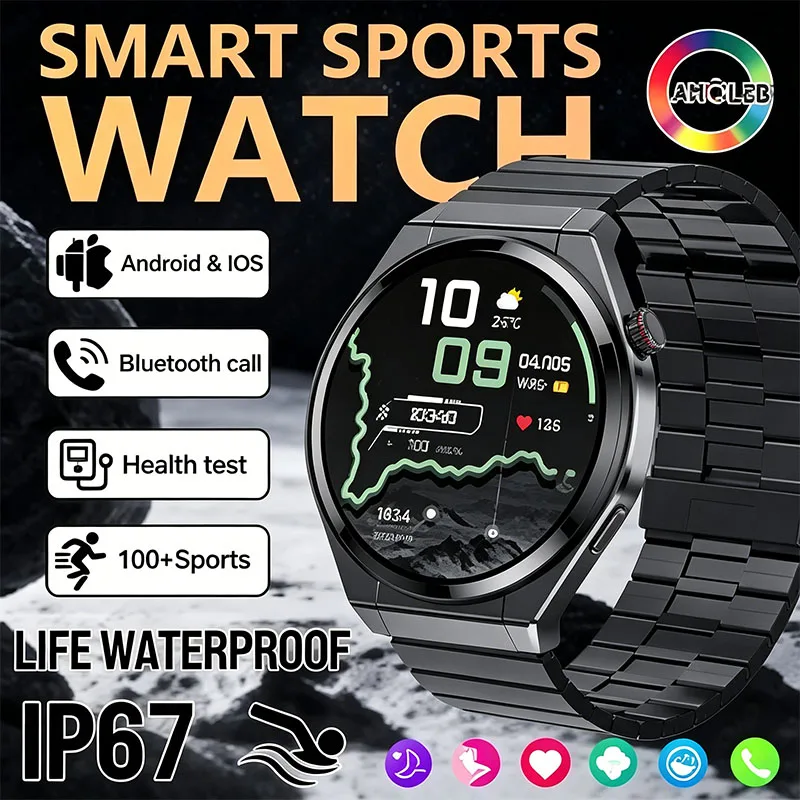 New Sports Smart Watch Heart Rate Women's Health Blood Oxygen Voice Assistant 100+ Sports Mode Bluetooth Call Smart Watch
New Sports Smart Watch Heart Rate Women's Health Blood Oxygen Voice Assistant 100+ Sports Mode Bluetooth Call Smart Watch