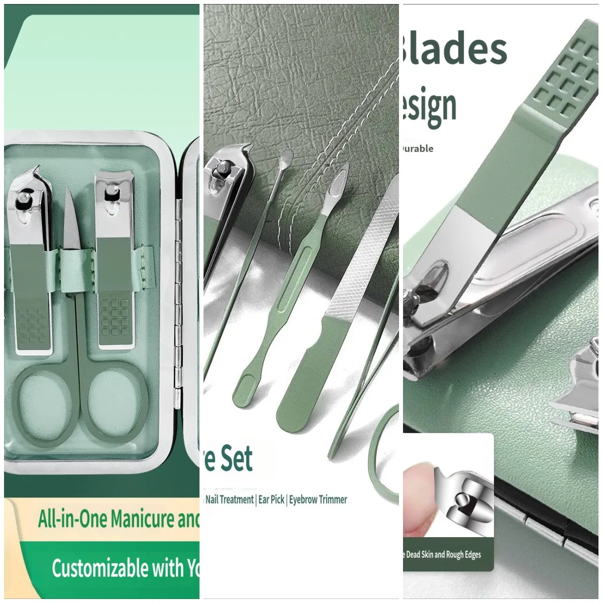 Nail clippers 7-piece nail clippers nail clippers home combination manicure nail tools eyebrow scissset
Nail clippers 7-piece nail clippers nail clippers home combination manicure nail tools eyebrow scissset