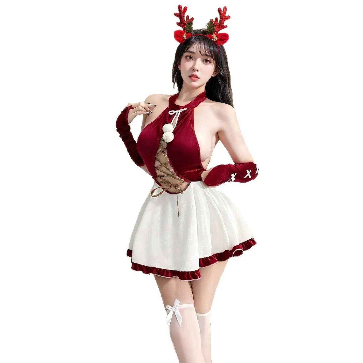 Оптовая продажа, женское сексуальное красное нижнее белье с лямкой на шее, платье для взрослых, леди, рождественская вечеринка, косплей, нижнее белье с кроликом для девочек, платье, рождественская ночная рубашка
Оптовая продажа, женское сексуальное красное нижнее белье с лямкой на шее, платье для взрослых, леди, рождественская вечеринка, косплей, нижнее белье с кроликом для девочек, платье, рождественская ночная рубашка