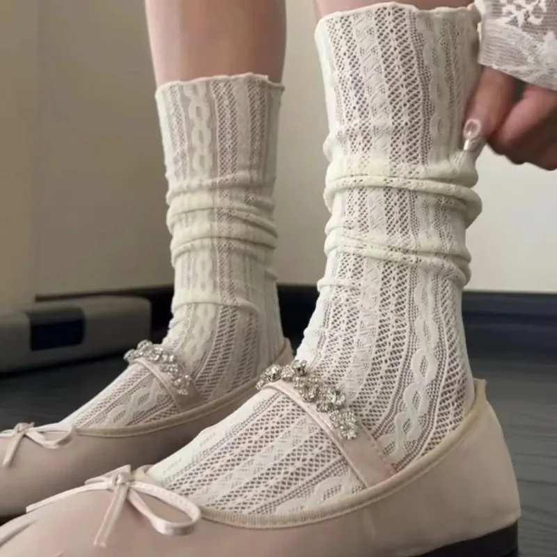 Women Lace Short Summer Socks Japanese Lovely Sweet Ruffle Hollow Out Cotton Lace Lolita Style Princess Socks High Quality Socks
Women Lace Short Summer Socks Japanese Lovely Sweet Ruffle Hollow Out Cotton Lace Lolita Style Princess Socks High Quality Socks