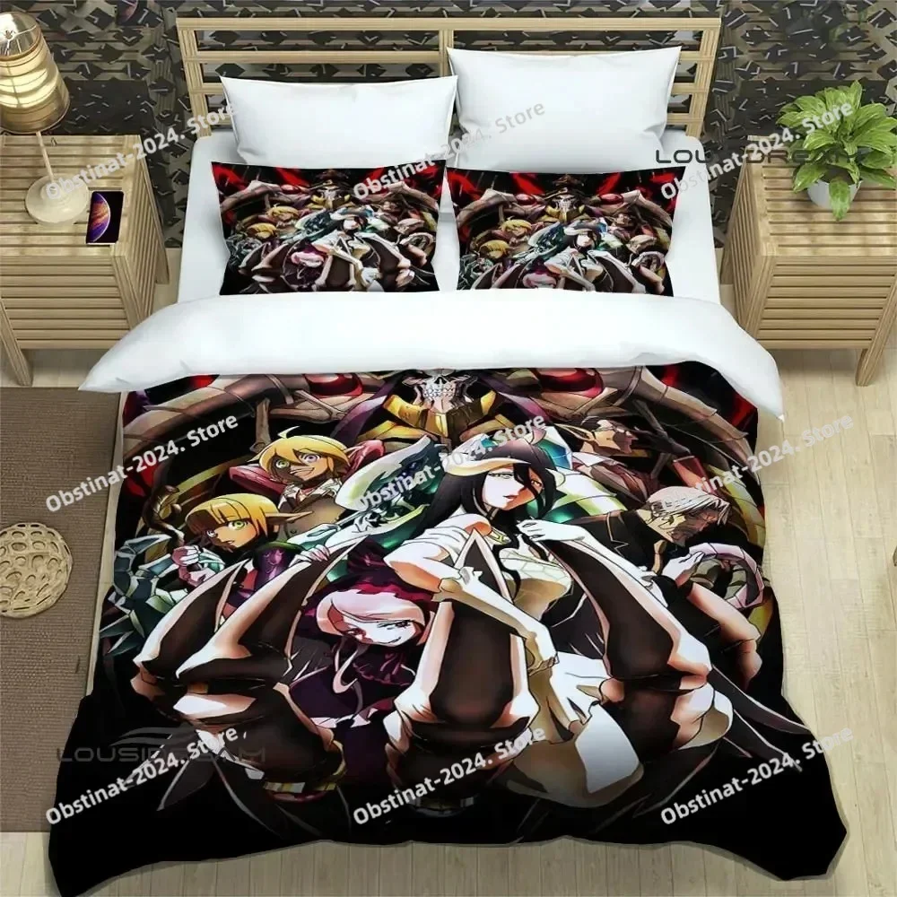 2025 Overlord cartoon Bedding Set Printed single Comforter Quilt Bed Cover Duvet Cover Pillow Case 3 Pieces Sets Kids Adult Size
2025 Overlord cartoon Bedding Set Printed single Comforter Quilt Bed Cover Duvet Cover Pillow Case 3 Pieces Sets Kids Adult Size