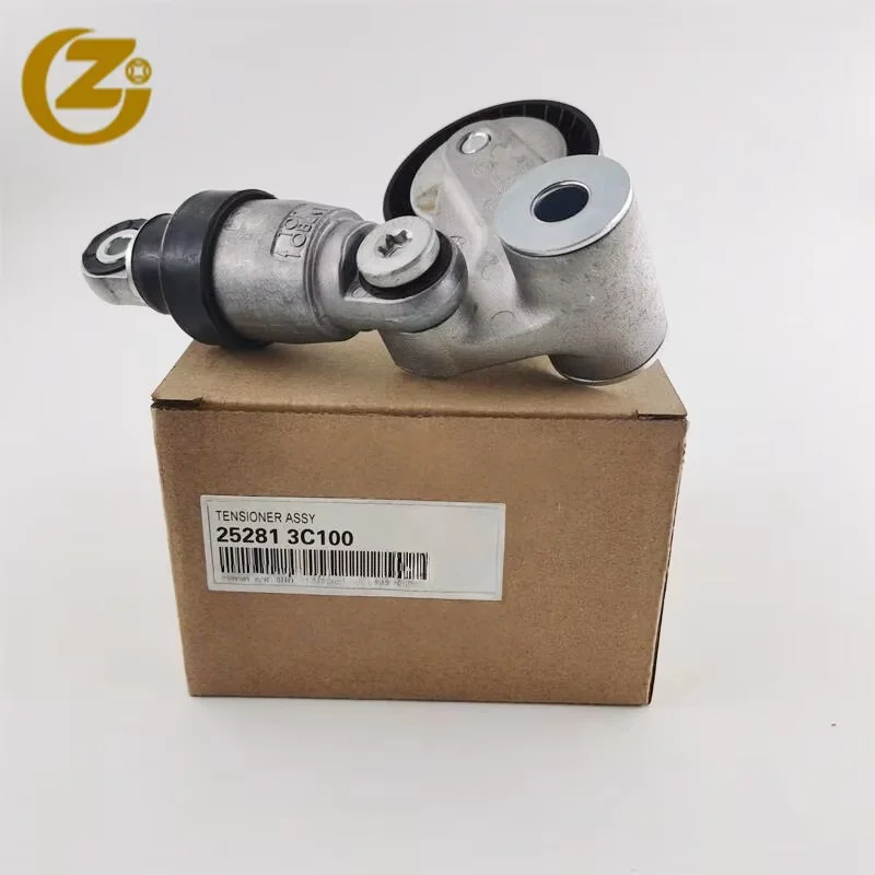 25281-3C100 Generator Belt Tensioner Tension Wheel Assembly Suitable for AZERA Santa Fe XL3.3L 3.8L 2006-2015 Cadenza Sorento
25281-3C100 Generator Belt Tensioner Tension Wheel Assembly Suitable for AZERA Santa Fe XL3.3L 3.8L 2006-2015 Cadenza Sorento