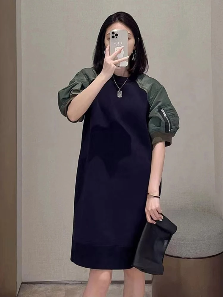 FOG SACAI mat Slim Fit Bubble Sve Dr Spring Summer Space Cotton f Sve Patchwork Zipper ket Long Dr
FOG SACAI mat Slim Fit Bubble Sve Dr Spring Summer Space Cotton f Sve Patchwork Zipper ket Long Dr